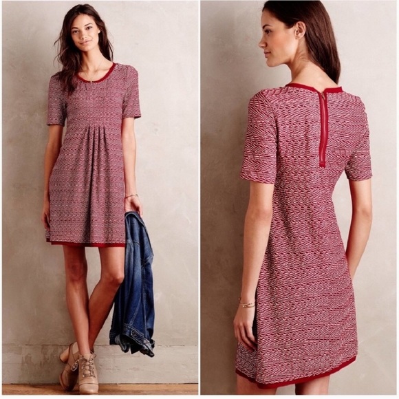 Anthropologie Dresses & Skirts - Anthropologie Maeve Dora chiffon shift dress Large
